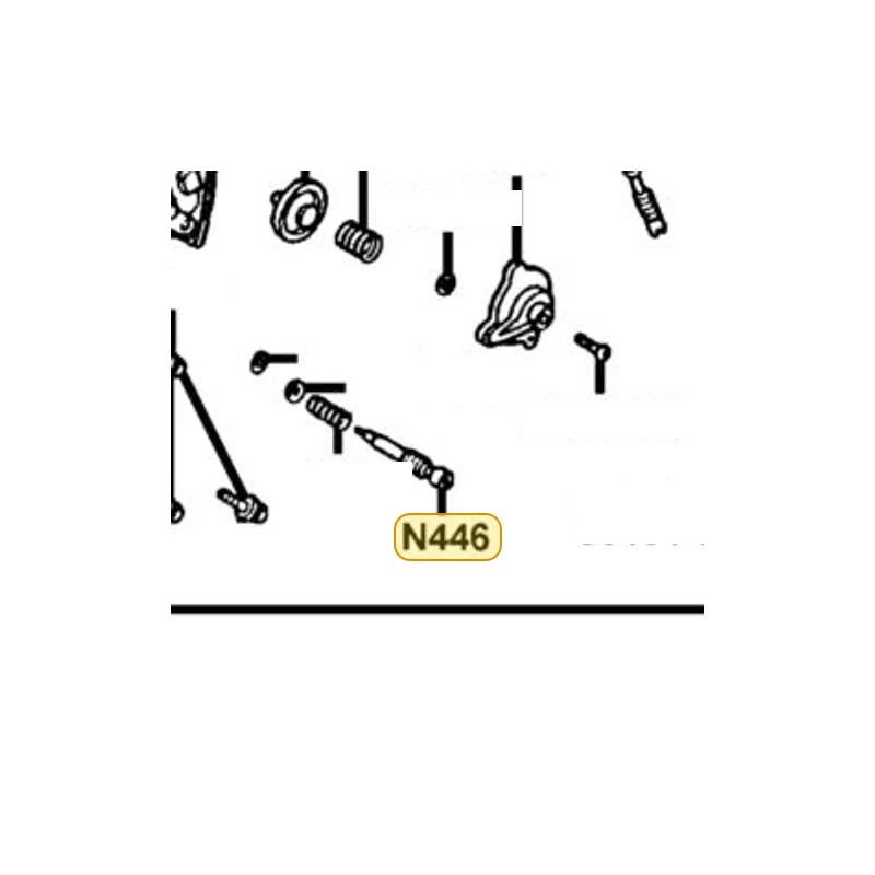 N446-23B00 IDLE MIXTURE ADJUST SCREW — diagram cutout