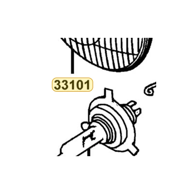 33101-KED9-M30 LENS HEAD LIGHT — diagram cutout