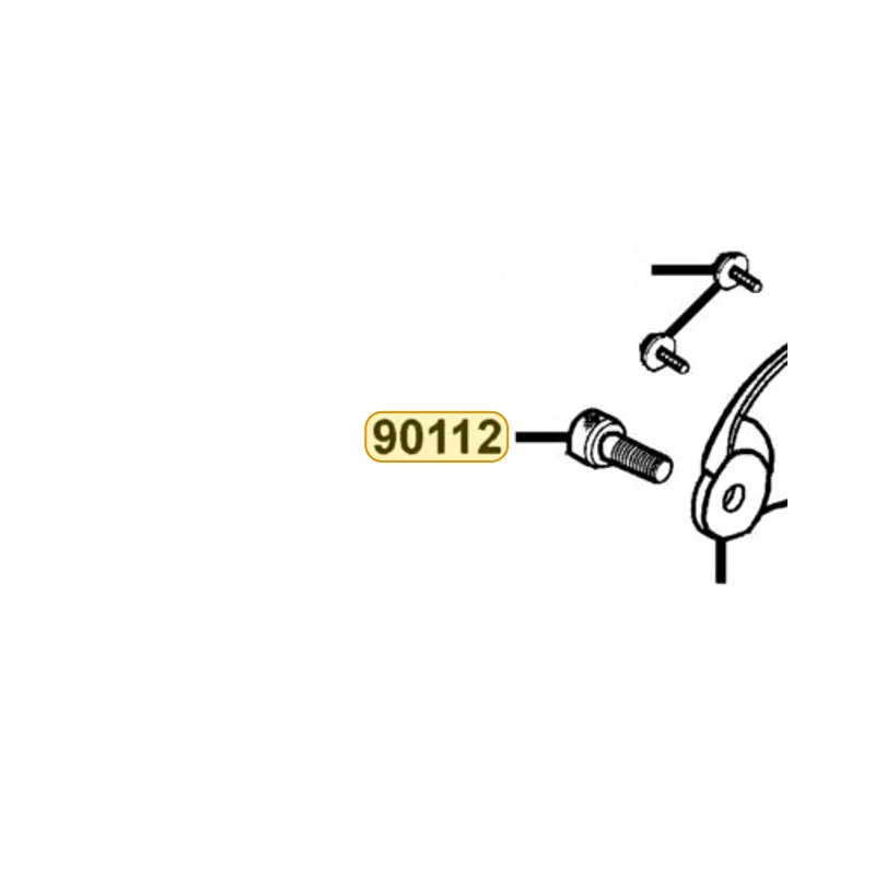 90112-KED9-900 BOLT SOCKET 8*12 — diagram cutout