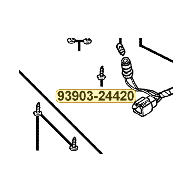 93903-24420 SCREW TAPPING 4*16 — diagram cutout