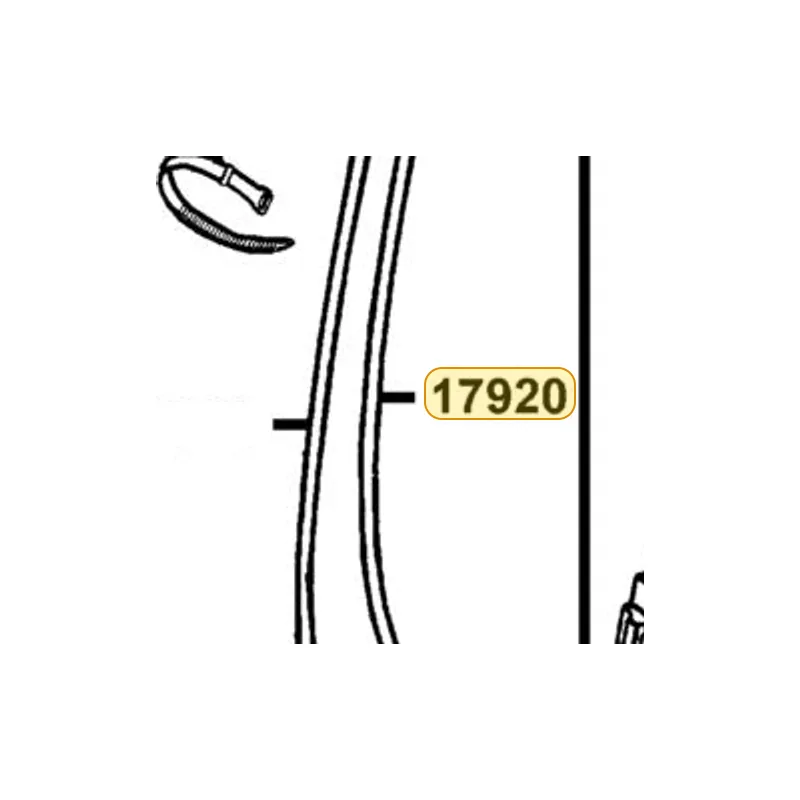 17920-KED9-900 CABLE B COMP THROT — diagram cutout