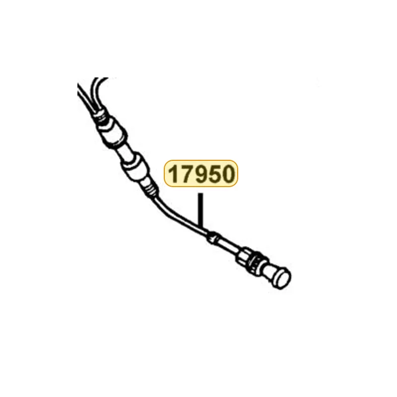 17950-KED9-900 CABLE COMP CHOCK — diagram cutout