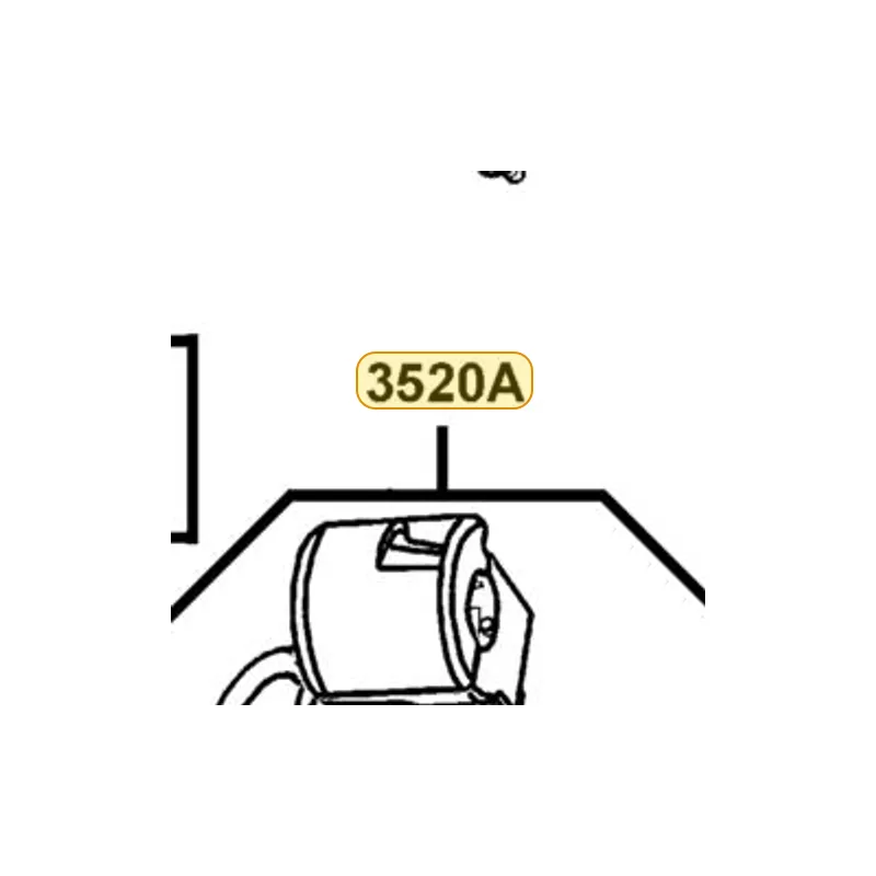 3520A-KED9-900 SW ASSY LH HANDLE COMP — diagram cutout