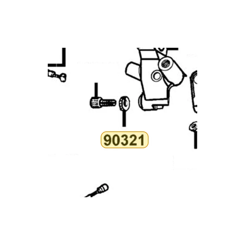 90321-KED9-950 NUT FIXING — diagram cutout