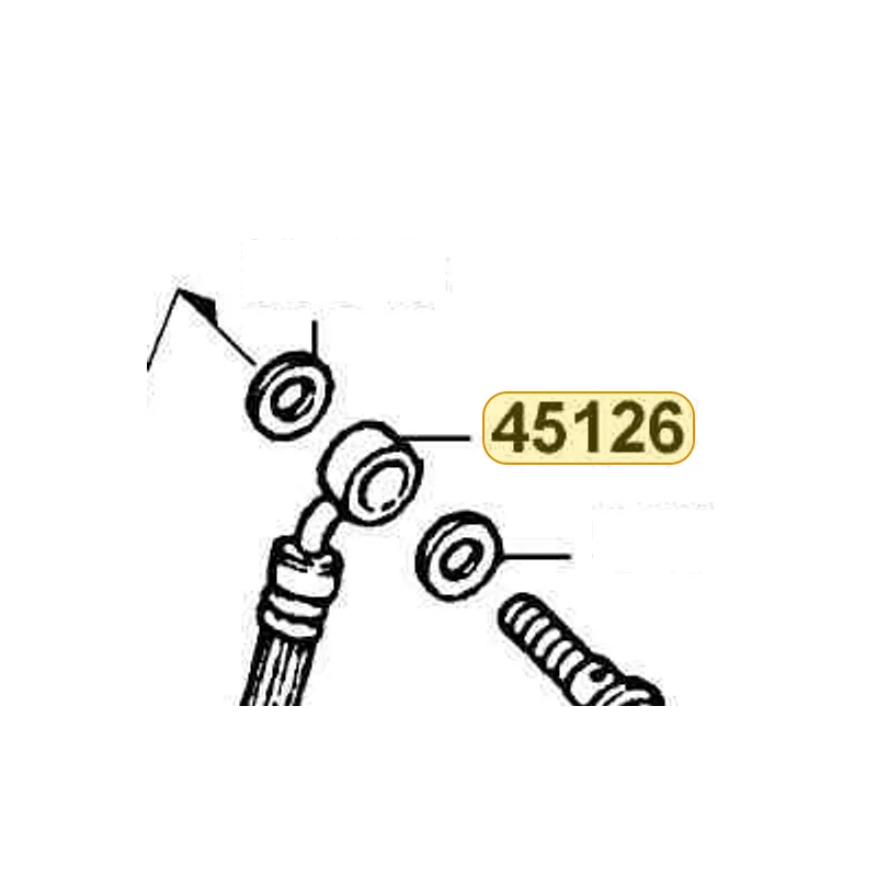 45126-KED9-900 HOSE ASSY FR BRK — diagram cutout