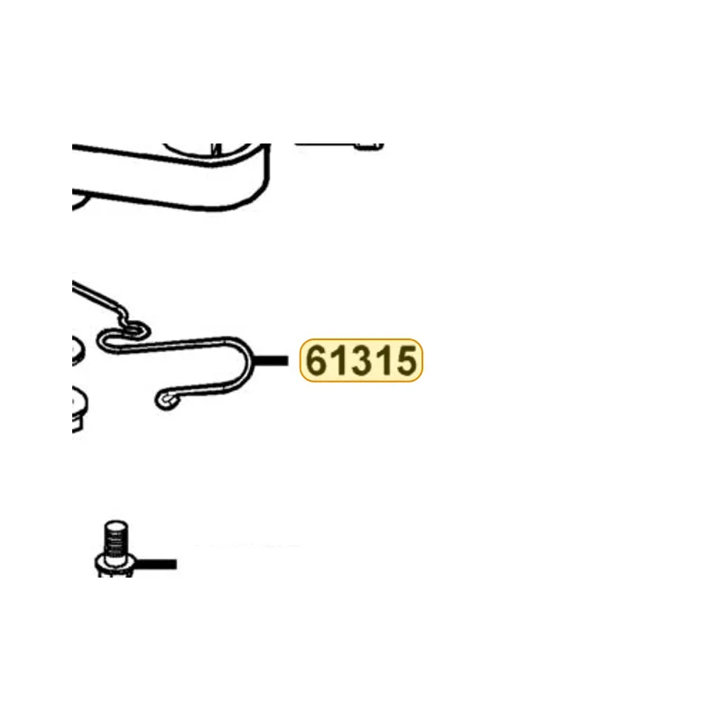 61315-KED9-900 GUIDE CABLE — diagram cutout