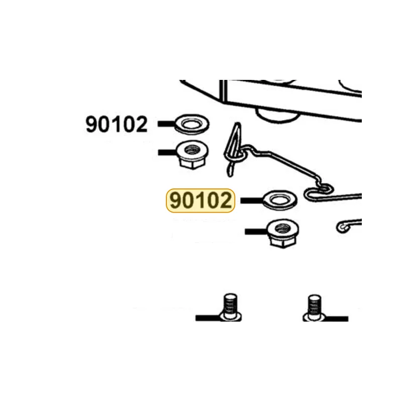 90102-KKAK-900 WASHER HANDLE — diagram cutout