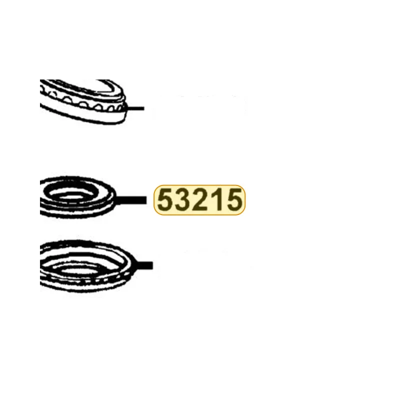 53215-KED9-910 DUST SEAL STRG HEAD BOT — diagram cutout
