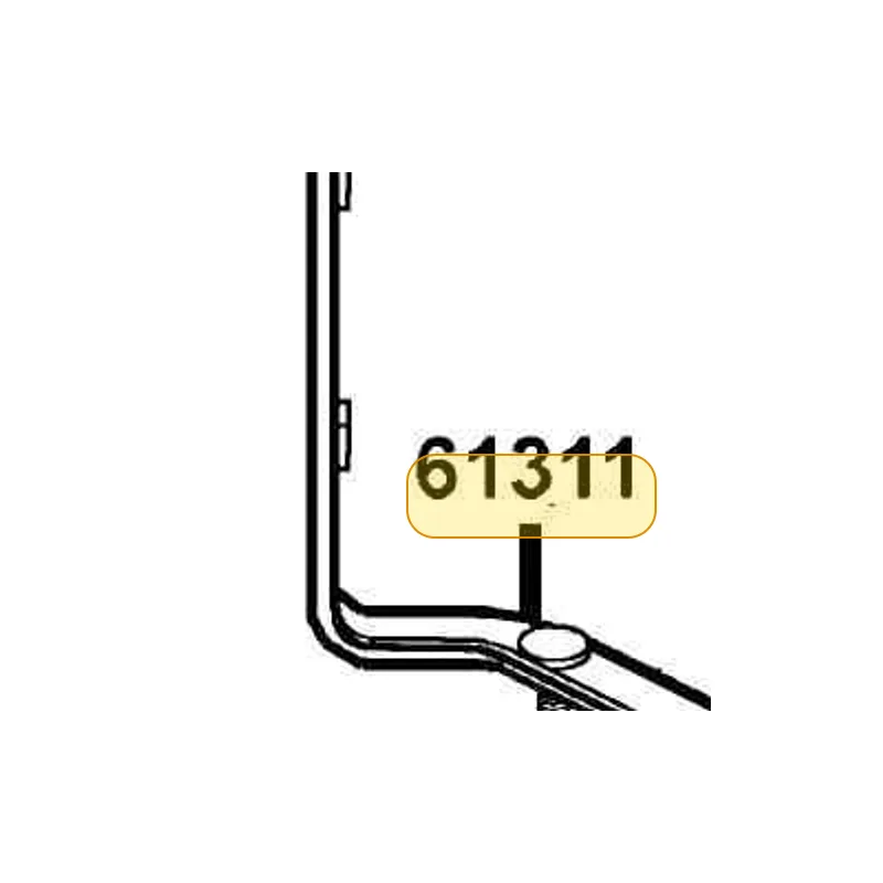 61311-KED9-900 STAY WINKER — diagram cutout