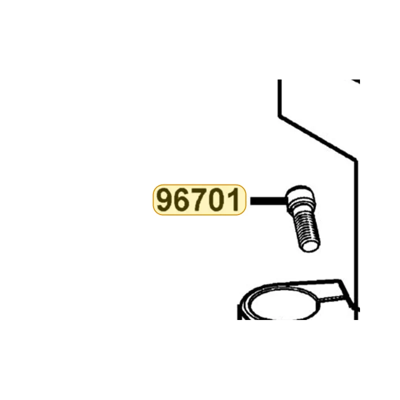 96701-KED9-950 BOLT SOCKET 10*30 — diagram cutout