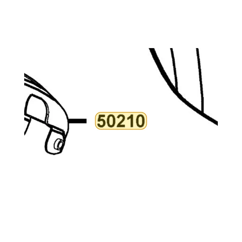 50210-KED9-900 STAY FR FENDER — diagram cutout