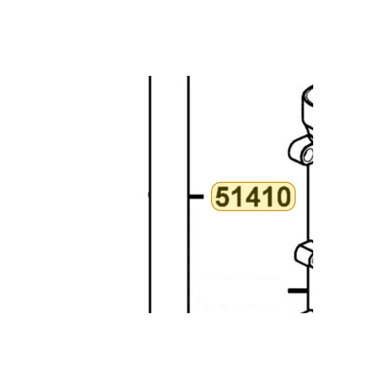 51410-KED9-900 FORK PIPE COMP — diagram cutout