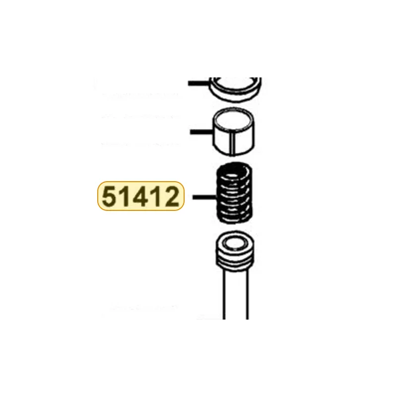 51412-KED9-900 REBOUND SPRING — diagram cutout