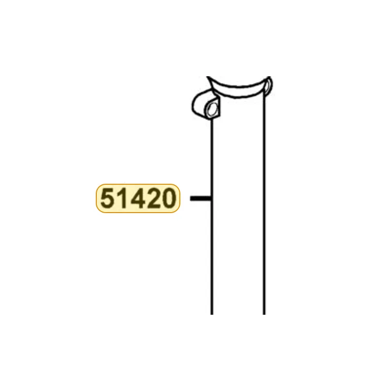 51420-KED9-900 BOTTOM CASE R — diagram cutout