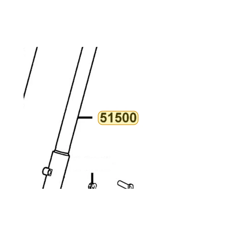 51500-KED9-900-NJA FORK ASSY L FR (Silver) — diagram cutout
