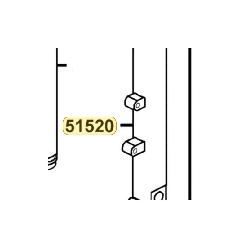 51520-KED9-900 BOTTOM CASE L — diagram cutout
