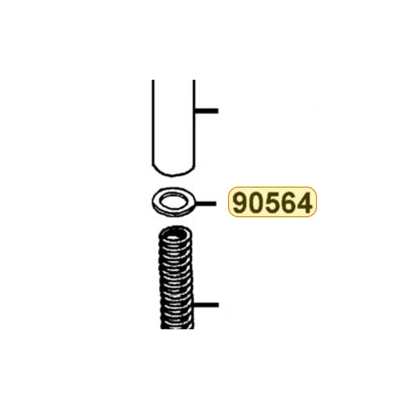 90564-KED9-900 PLANE WASHER — diagram cutout