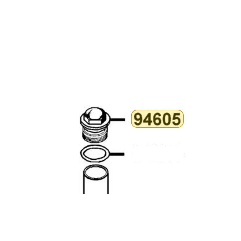 94605-KED9-900 FORK BOLT — diagram cutout