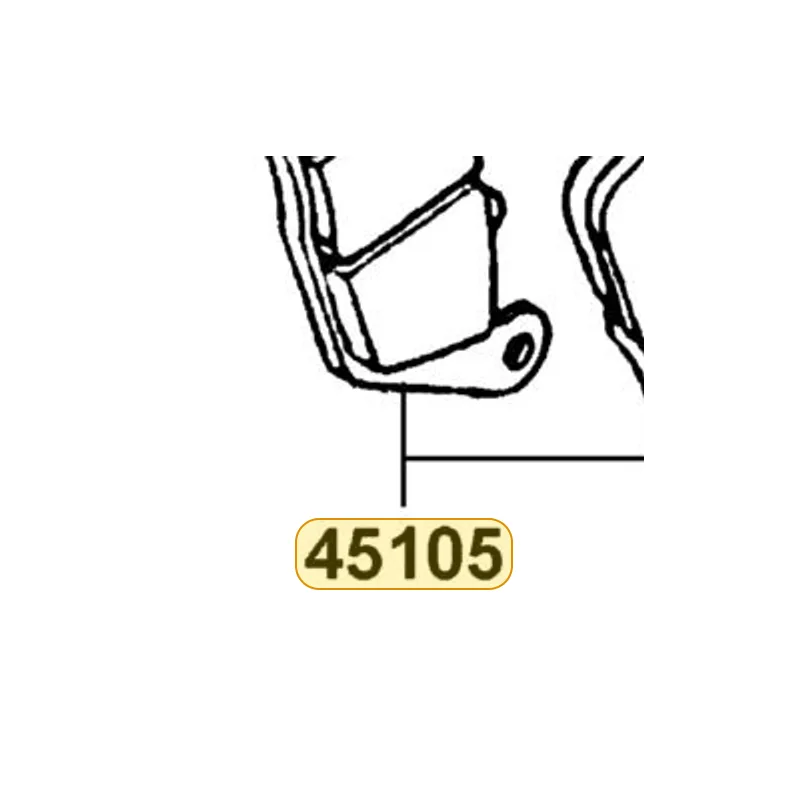 45105-KED9-305 PAD ASSY A\B — diagram cutout