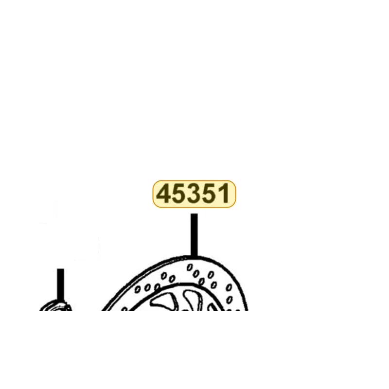 45351-KED9-900 DISK FR BRAKE — diagram cutout