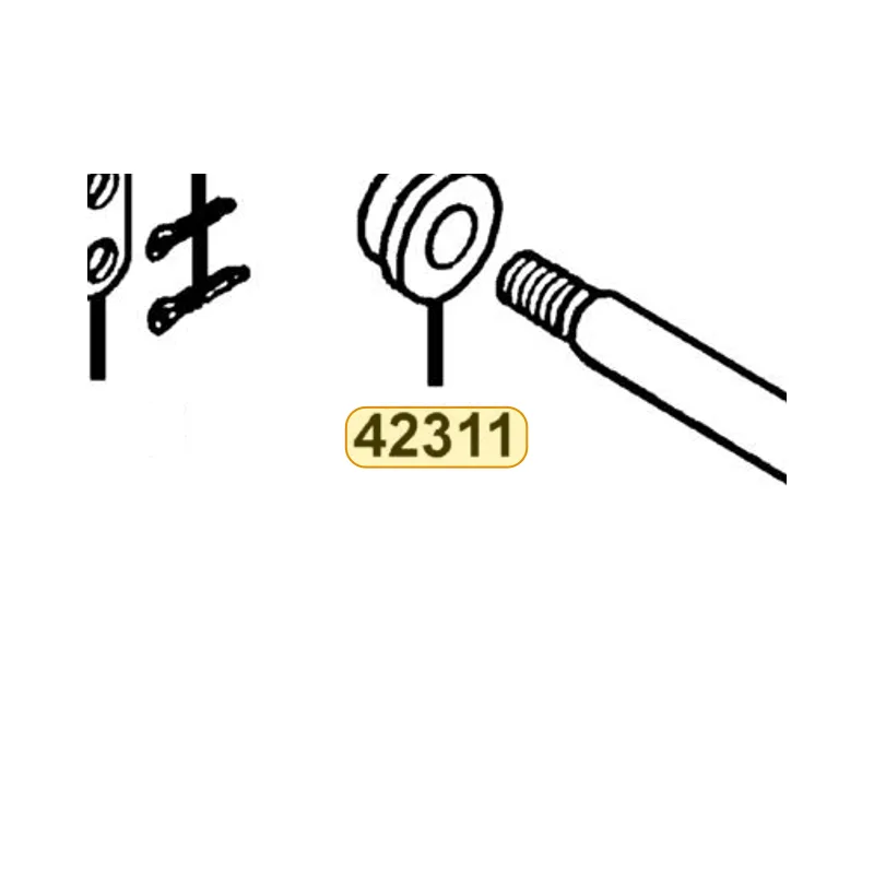 42311-KED9-900 COLLAR L RR WHEEL — diagram cutout