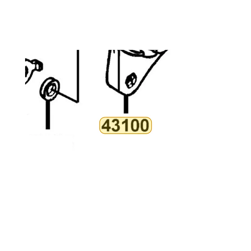 43100-KED9-900-NJA PANEL COMP RR BRK (Silver) — diagram cutout