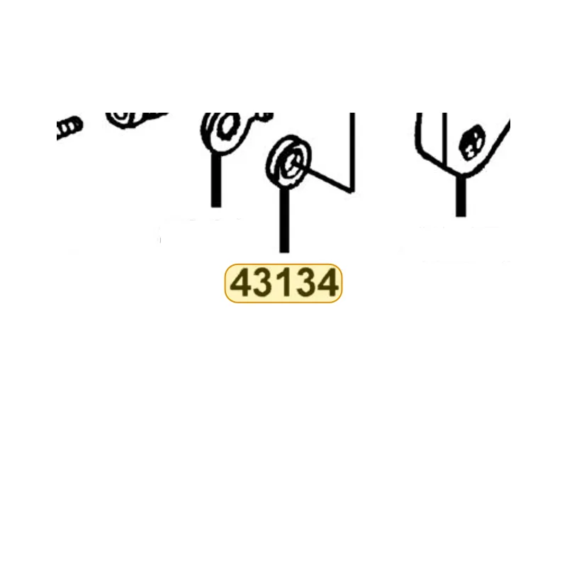 43134-KED9-900 DUST SEAL BRK CAM — diagram cutout