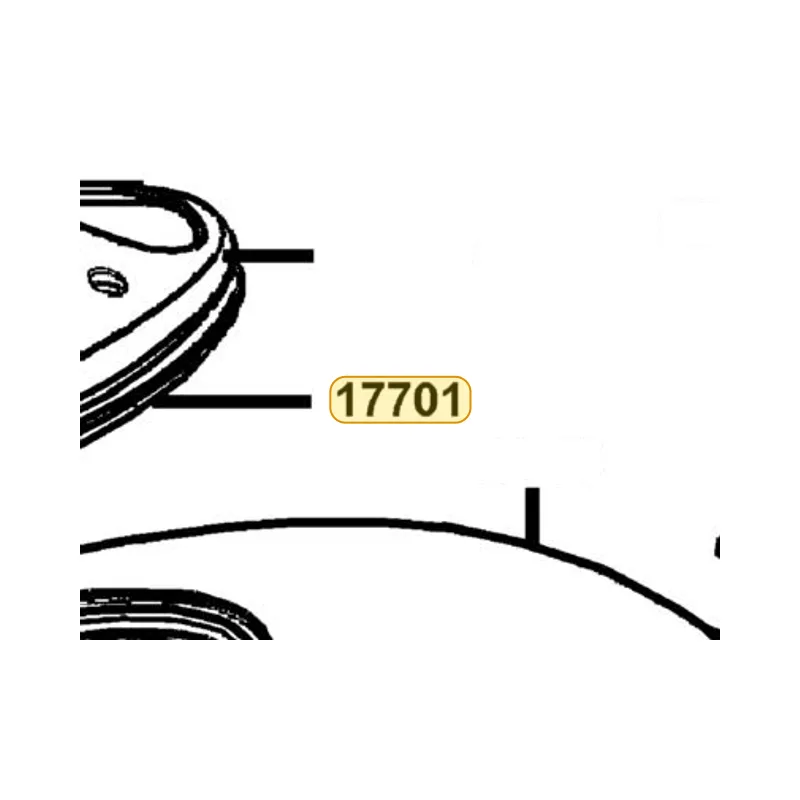 17701-KED9-900 SEAL FUEL TANK COVER — diagram cutout