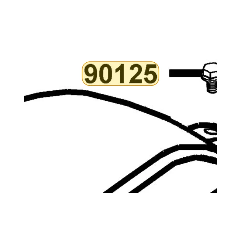 90125-KED9-900 BOLT SPECIAL FLANGE 8*20 — diagram cutout