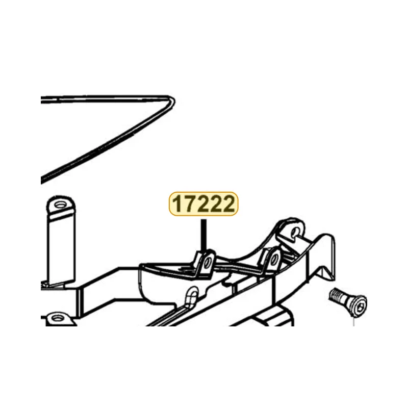 17222-KED9-900 STAY THERMOSTAT — diagram cutout