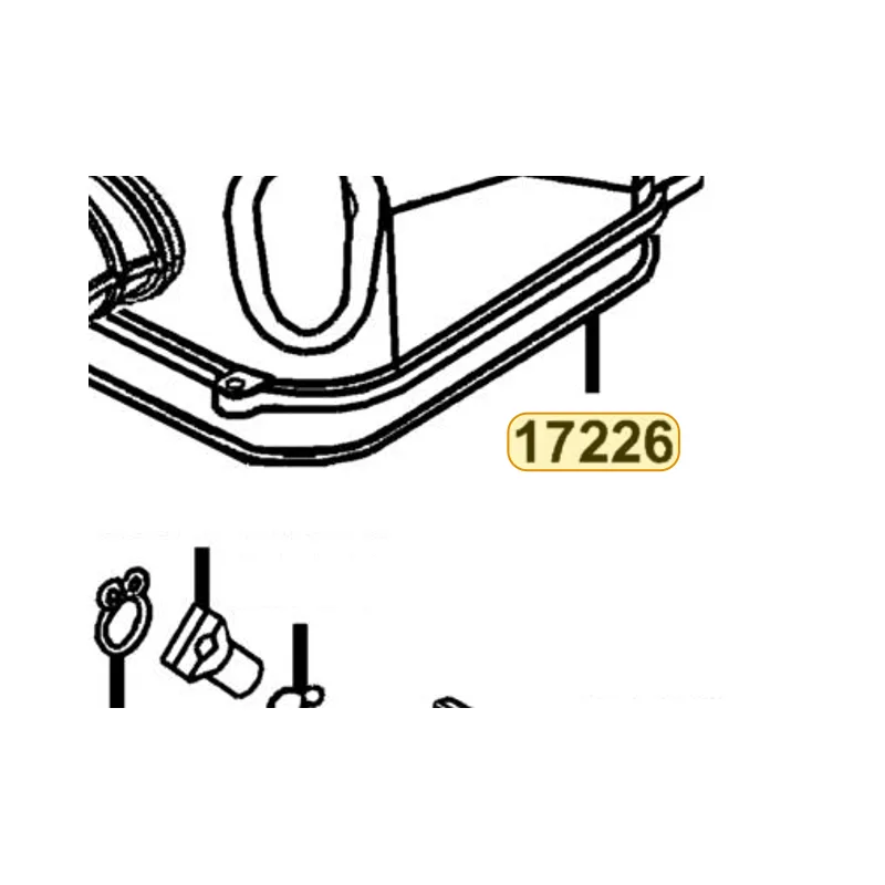 17226-KED9-900 SEAL AIR/C — diagram cutout