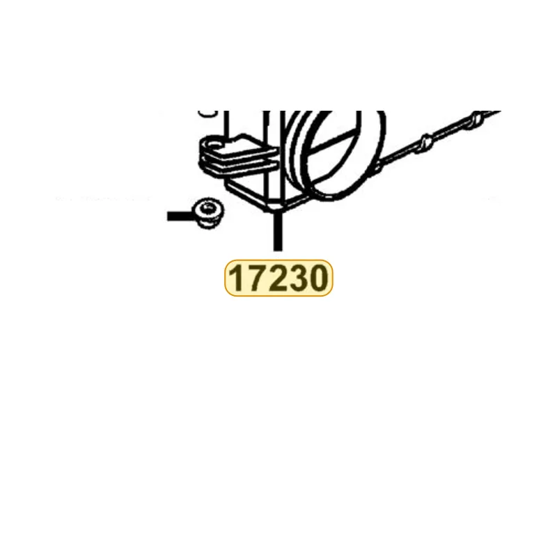 17230-KED9-900 CASE AIR/C — diagram cutout