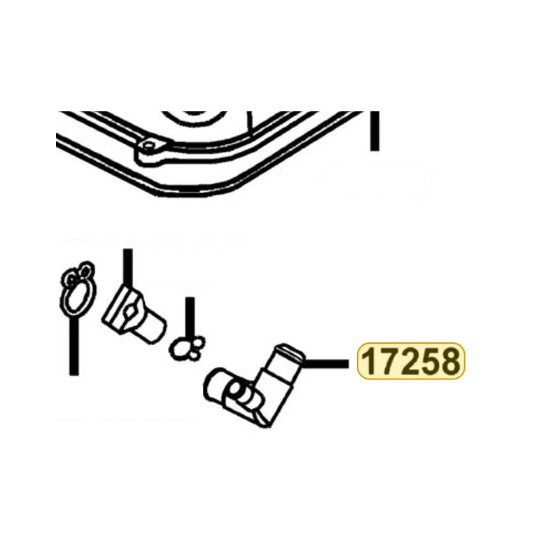 17258-KED9-900 JOINT AIR/C — diagram cutout