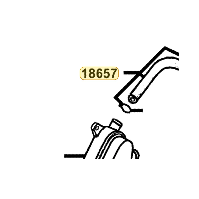 18657-KED9-900 TUBE B OIL CATCH — diagram cutout