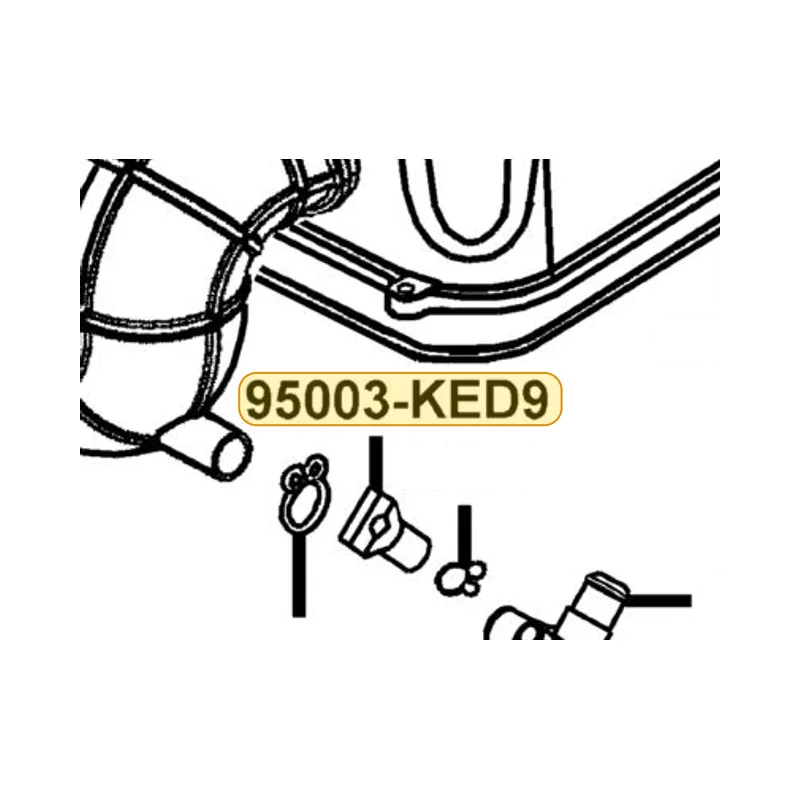 95003-KED9-E00 TUBE DRAIN — diagram cutout