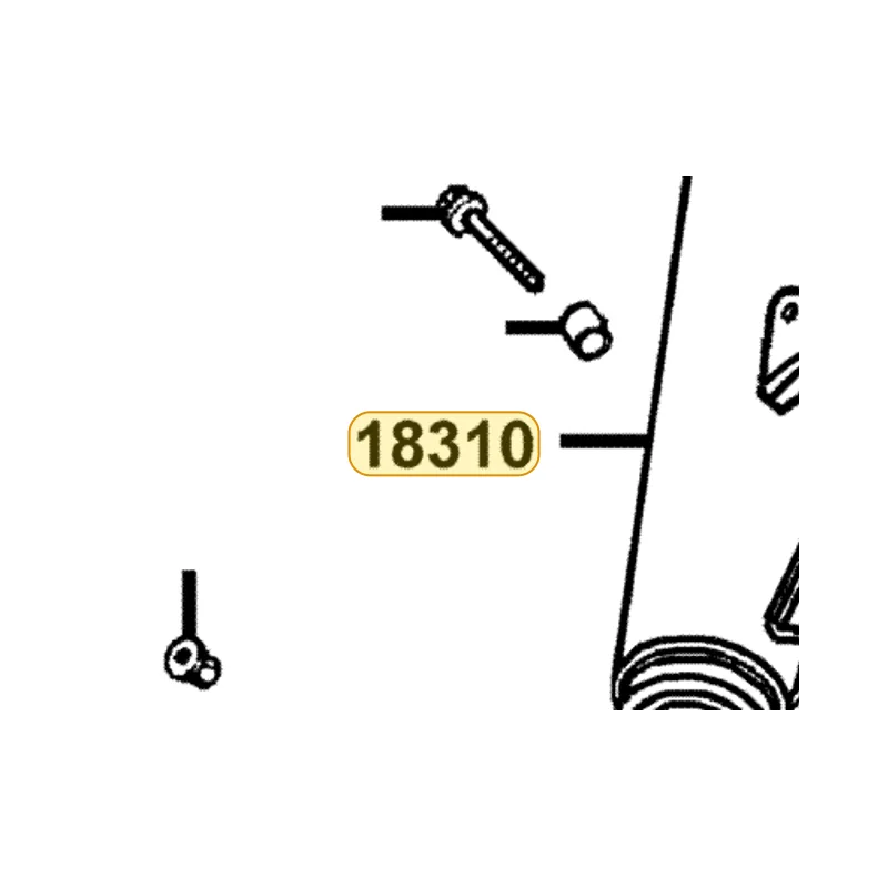 18310-KED9-M30 BODY COMP FR MUFFLER — diagram cutout