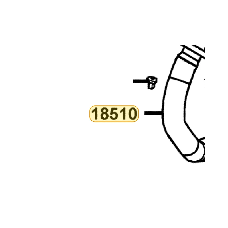 18510-KED9-M30 PIPE COMP EXH — diagram cutout