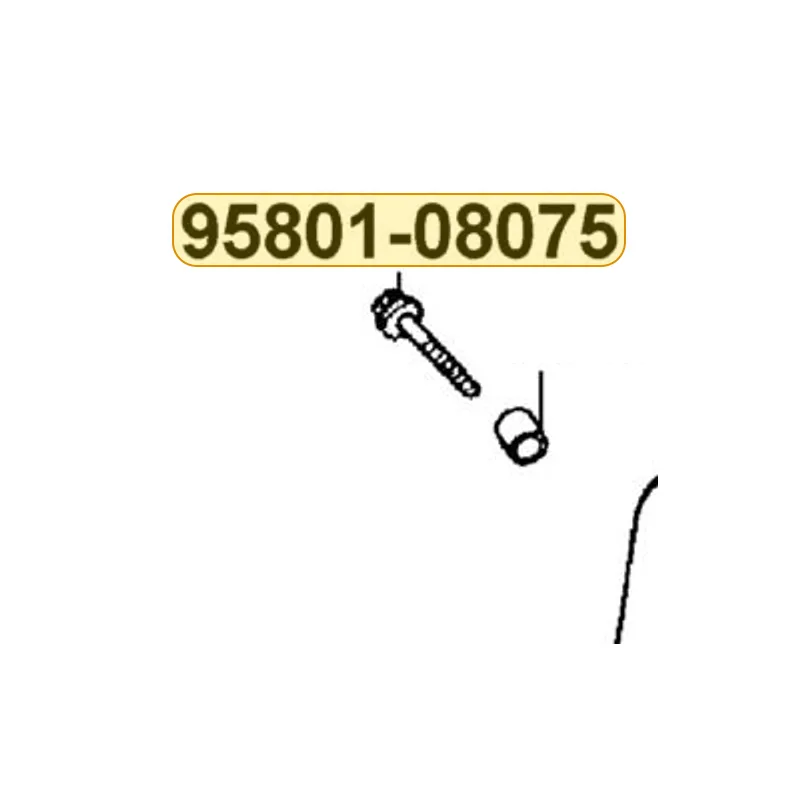 95801-08075-02 BOLT FLANGE 8X75 — diagram cutout