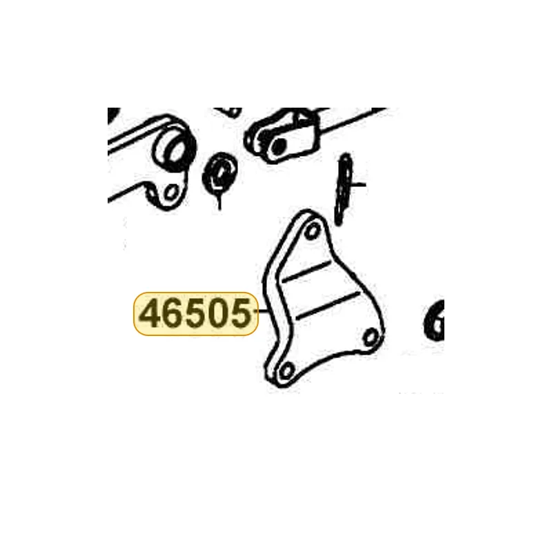 46505-KED9-900 BRKT RR BRK PEDAL — diagram cutout