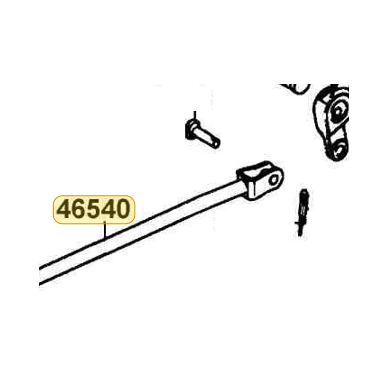46540-KED9-900 ROD RR BRK MIDDLE — diagram cutout