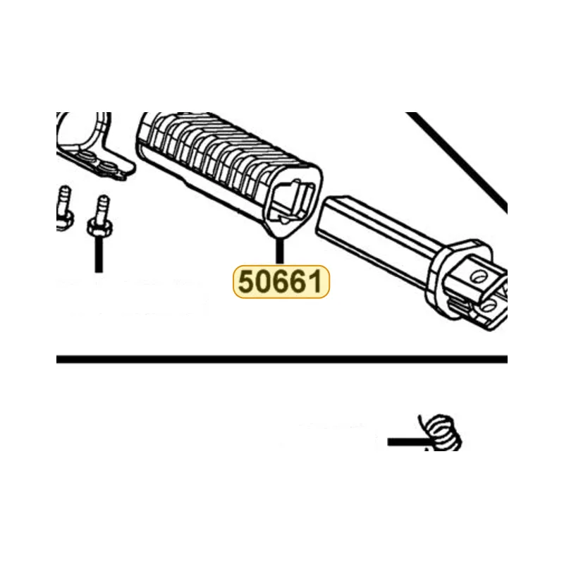 50661-KEC2-810 RUBBER MAIN STEP — diagram cutout