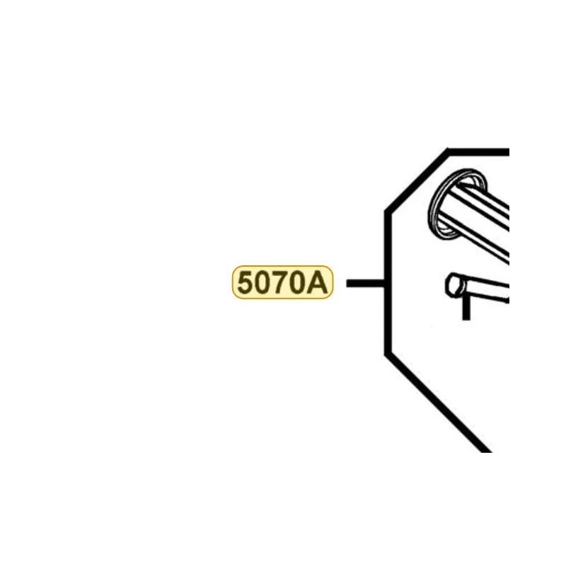 5070A-KED9-900 BAR ASSY PILLION STEP — diagram cutout