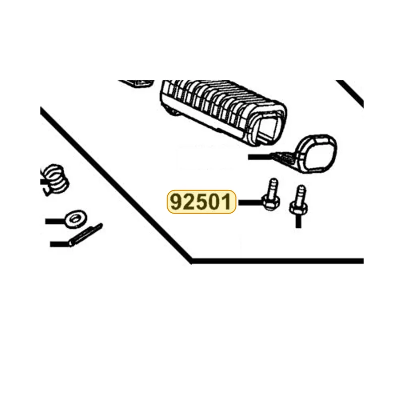 92501-06012-0A BOLT HEX CAP 6*12 — diagram cutout