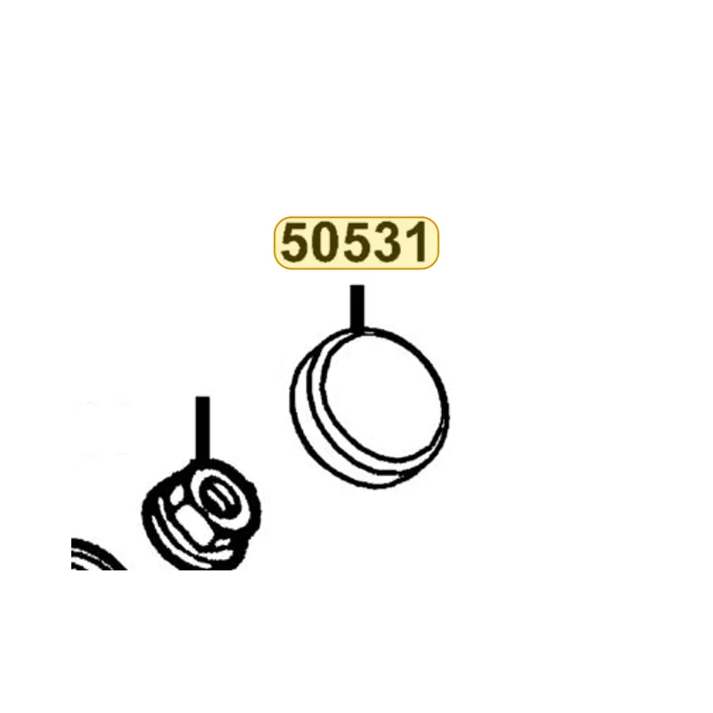 50531-KED9-900 CAP SIDE STAND PIVOT — diagram cutout