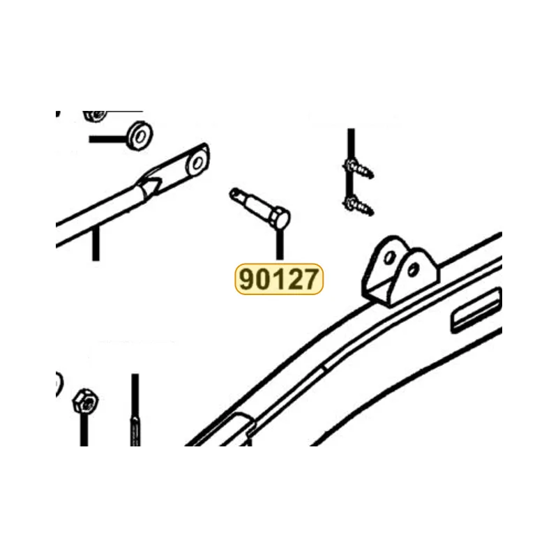 90127-KED9-900 BOLT RR BRK STOPPER — diagram cutout