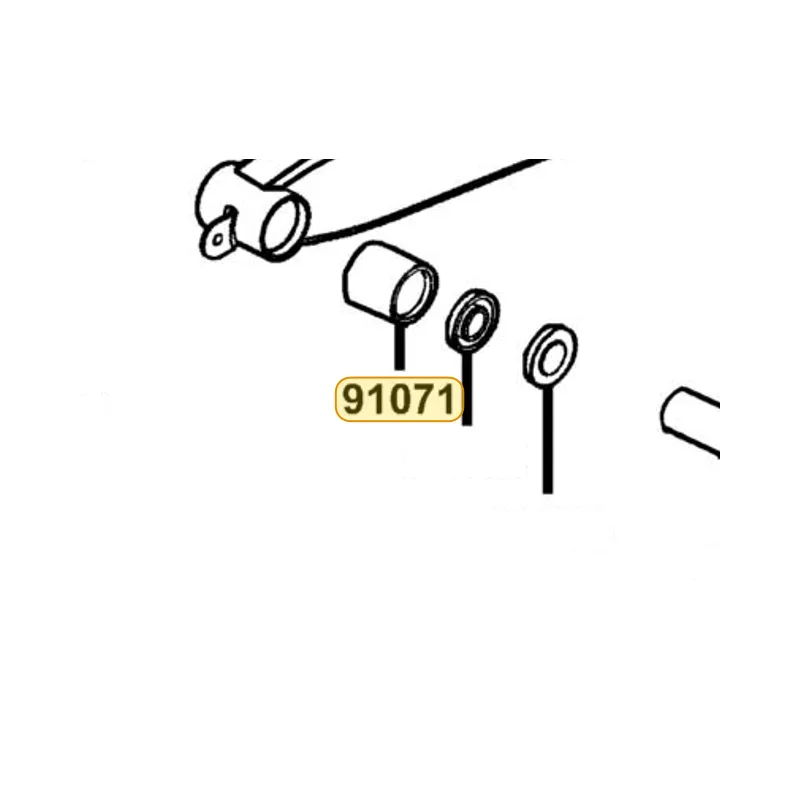 91071-KED9-900 BEARING NEDDLE — diagram cutout