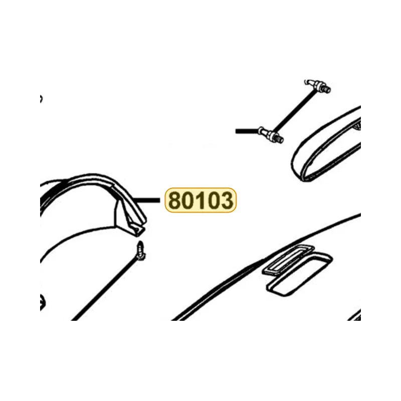 80103-KED9-900 COVER R RR CUSHION — diagram cutout