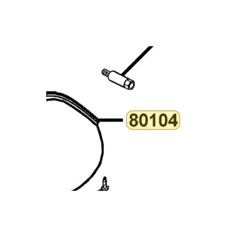 80104-KED9-900 COVER L RR CUSHION — diagram cutout