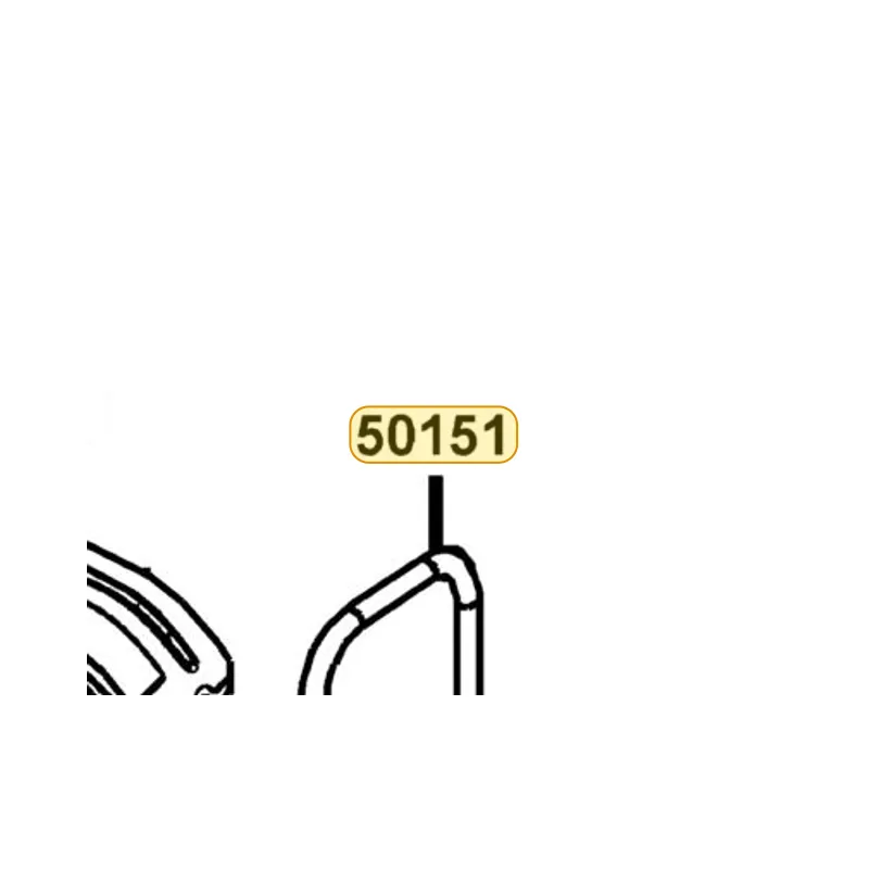 50151-KED9-900 HOOK L CARRIER — diagram cutout
