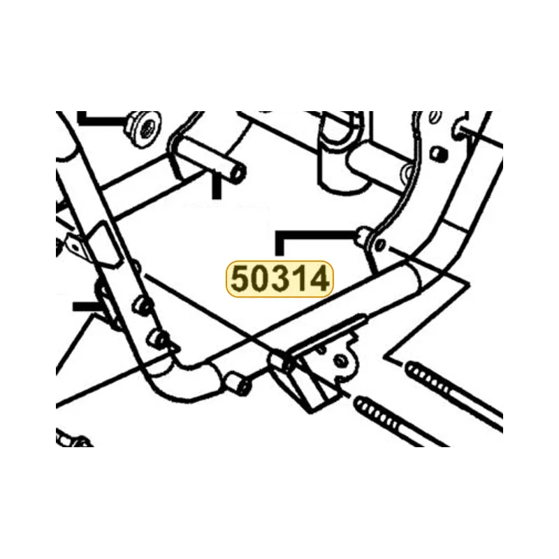 50314-KED9-900 COLLAR L LOW ENG HANGER — diagram cutout